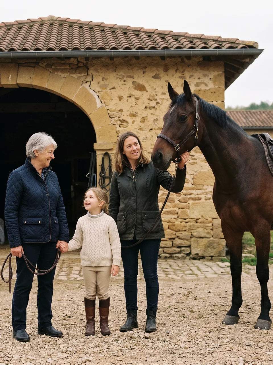 L'équipe, Écurie LB Eventing, centre équestre à Moye